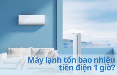 Máy lạnh tốn bao nhiêu điện 1 giờ