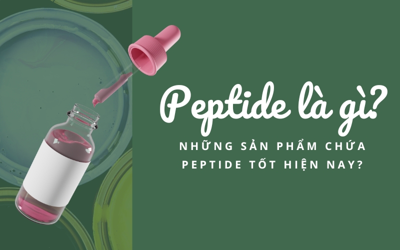 Peptide là gì và những sản phẩm chứa peptide tốt hiện nay