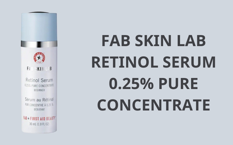 FAB SKIN LAB RETINOL SERUM 0.25% PURE CONCENTRATE