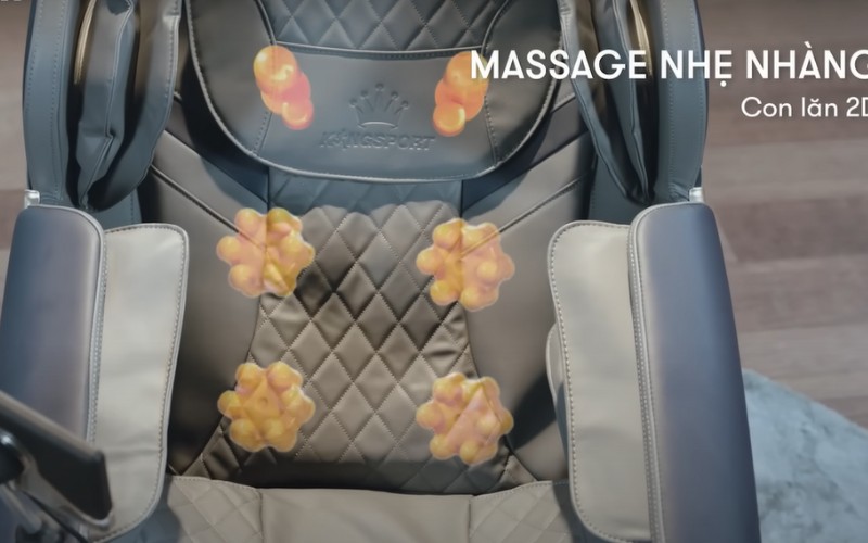 Ghế massage 2d Kingsport G83