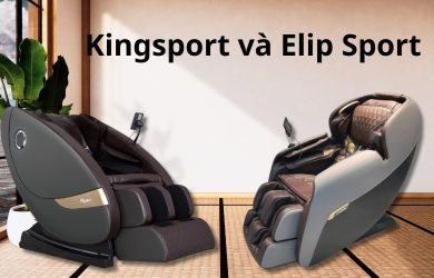 So sánh ghế massage Kingsport và Elip Sport