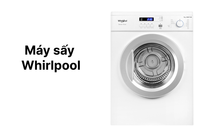 Máy sấy whirlpool, nên mua máy sấy quần áo loại nào