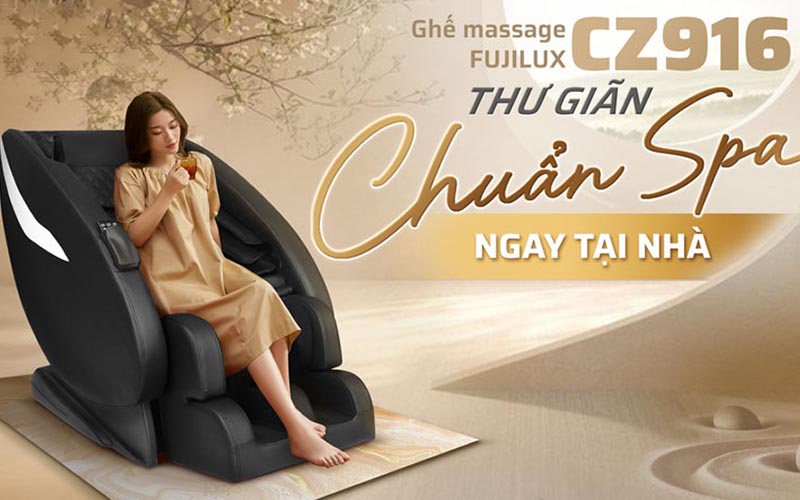 đánh giá ghế massage Fuji Luxury CZ916