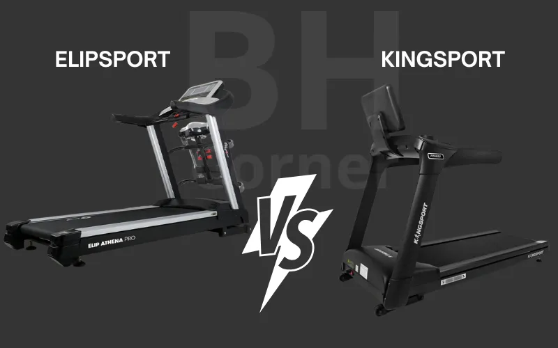 So sánh máy chạy bộ Elip và Kingsport