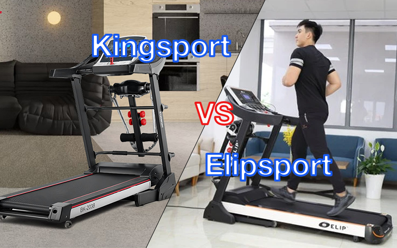 so sánh máy chạy bộ elip và kingsport