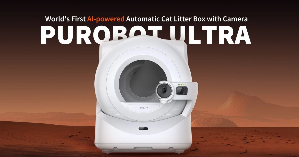 máy dọn phân mèo petkit purobot ultra