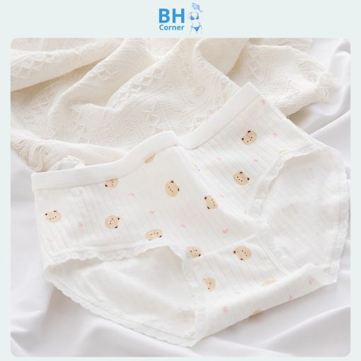 quần lót cotton nữ - quần lót nữ màu vàng
