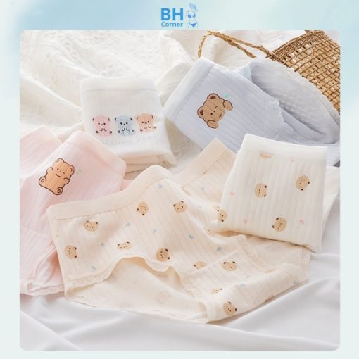 quần lót cotton nữ - quần lót nữ màu cam