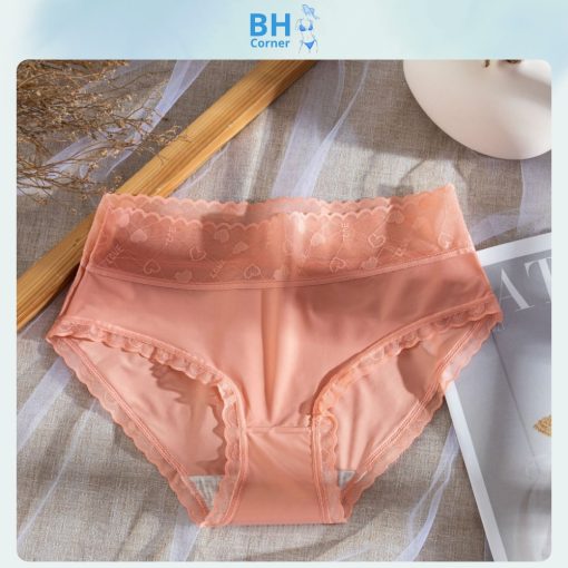 quần lót lụa băng bh09 - quần lót nữ màu cam