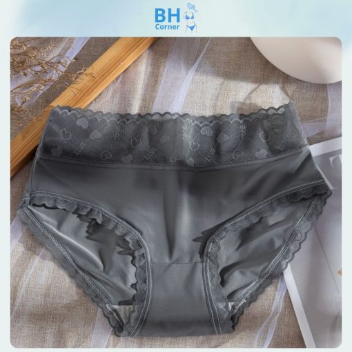 quần lót lụa băng bh09 - quần lót nữ màu đen