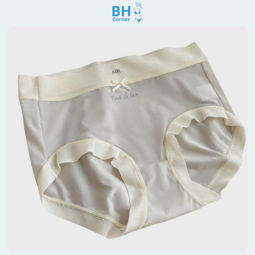 quần lót lụa băng - quần lót nữ bh11 - quần lót nữ màu xanh dương