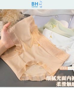 quần lót nữ - quần lót lụa băng - quần lót nữ màu cam