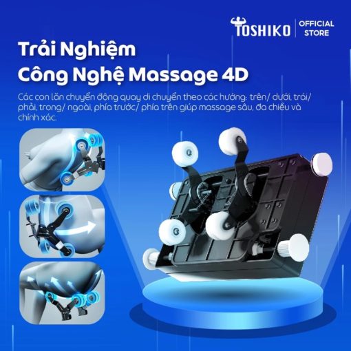 Ghế massage trị liệu toàn thân Toshiko T16