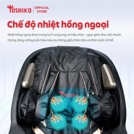 Ghế massage trị liệu toàn thân Toshiko T16