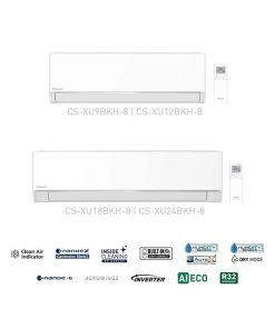 Máy lạnh Panasonic Inverter 1 HP CU/CS-XU9BKH-8