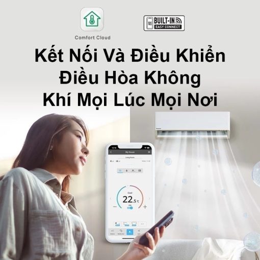 Máy lạnh Panasonic Inverter 1 HP CU/CS-XU9BKH-8