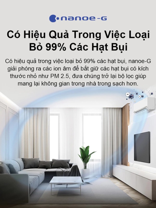 Máy lạnh Panasonic Inverter 1HP CU/CS-PU9AKH-8