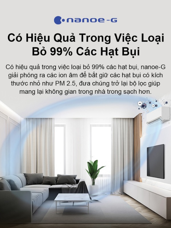 Máy lạnh 2 chiều Panasonic Inverter 1.5 HP CU/CS-YZ12AKH-8