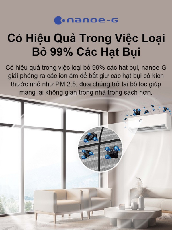 Máy lạnh Panasonic Inverter 1.5HP CU/CS-XZ12BKH-8