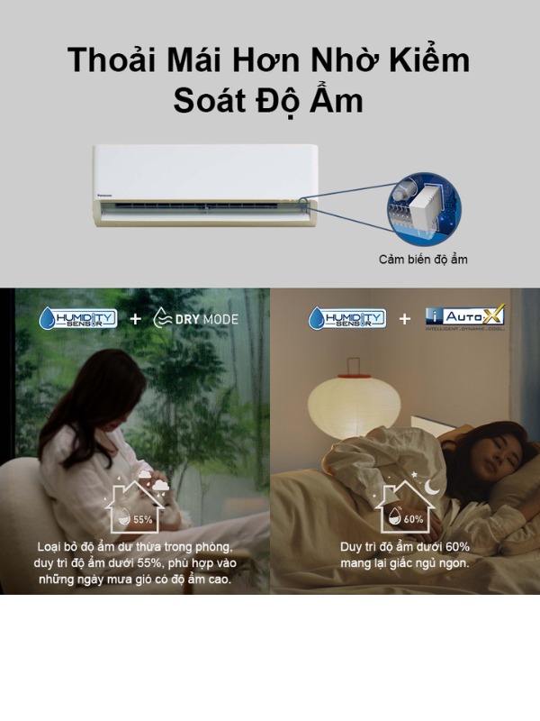 Máy lạnh Panasonic Inverter 1.5HP CU/CS-XZ12BKH-8