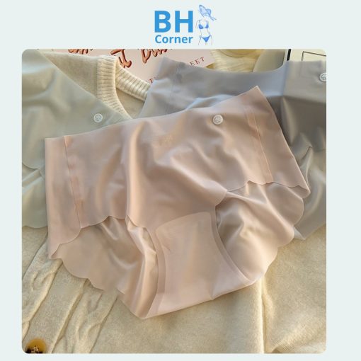 Quần lót su thạch, tàn hình, không đường may, siêu mỏng, đáy cotton kháng khuẩn - BH25