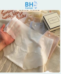 Quần lót su thạch, tàn hình, không đường may, siêu mỏng, đáy cotton kháng khuẩn - BH25
