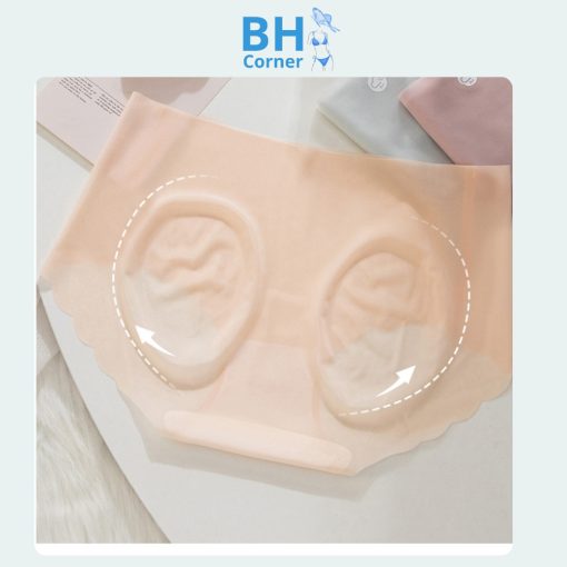 Quần lót su thạch, tàn hình, không đường may, siêu mỏng, đáy cotton kháng khuẩn - BH25