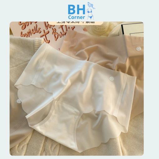 Quần lót su thạch, tàn hình, không đường may, siêu mỏng, đáy cotton kháng khuẩn - BH25