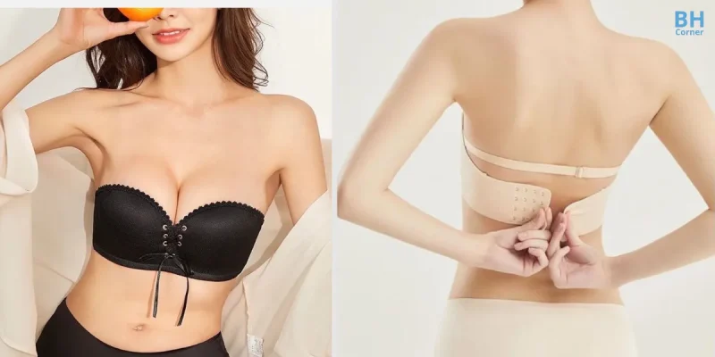 cách mặc áo ngực không dây