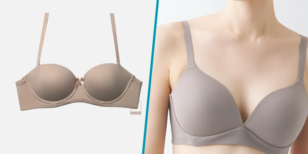 nên mặc áo ngực có gọng hay không gọng