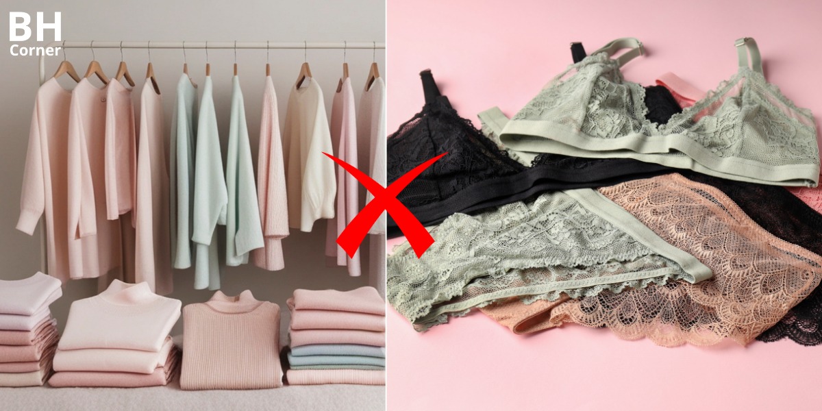 cách giặt quần lót bị nấm