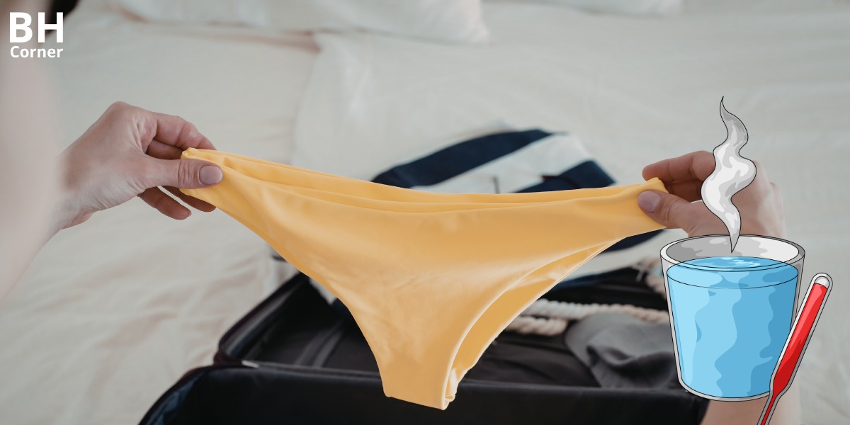 cách giặt quần lót bị nấm